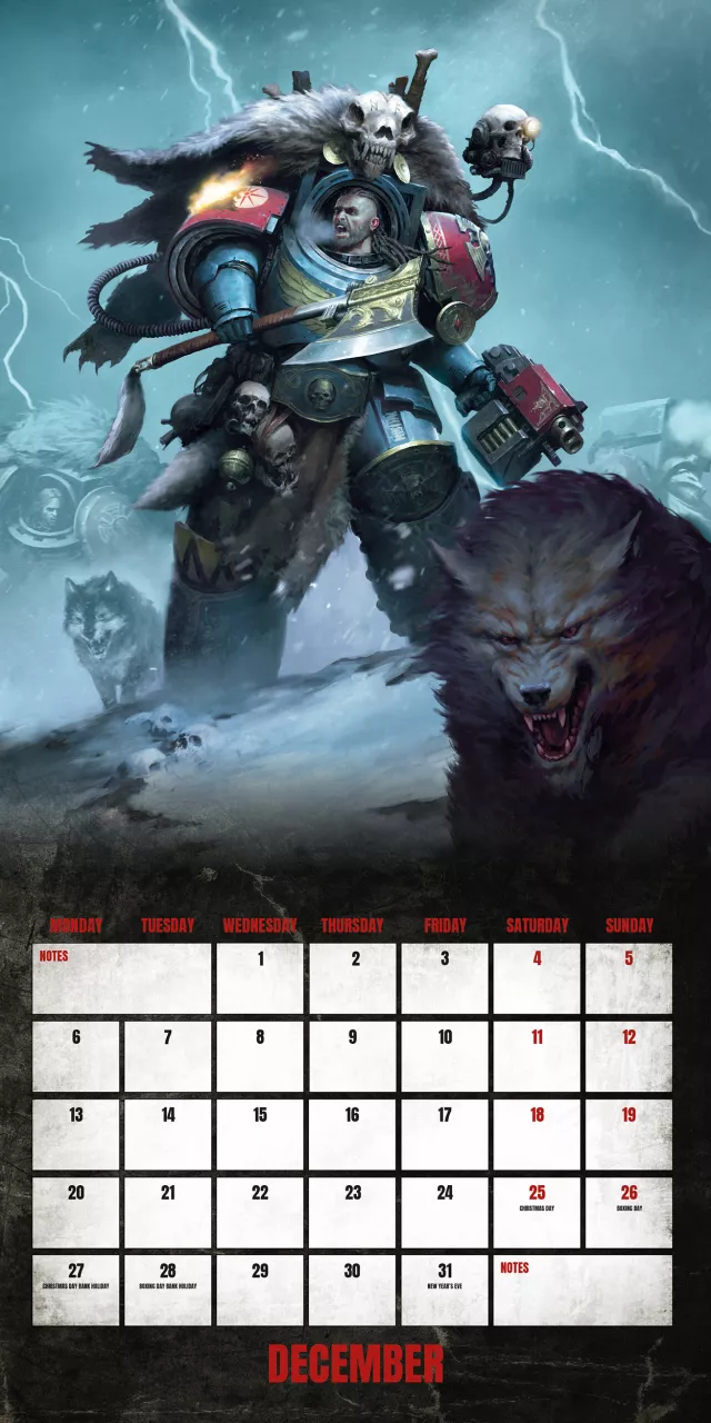 Naptár Warhammer 40,000 (2027)