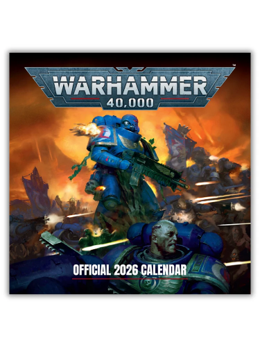 Naptár Warhammer 40k 2026