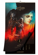 Naptár Vaják - The Witcher 3: Wild Hunt 10th Anniversary Calendar 2026