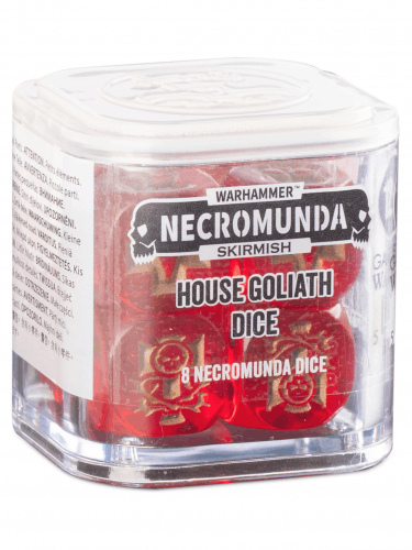 Kockakészlet Warhammer Necromunda - House Goliath (8 db)