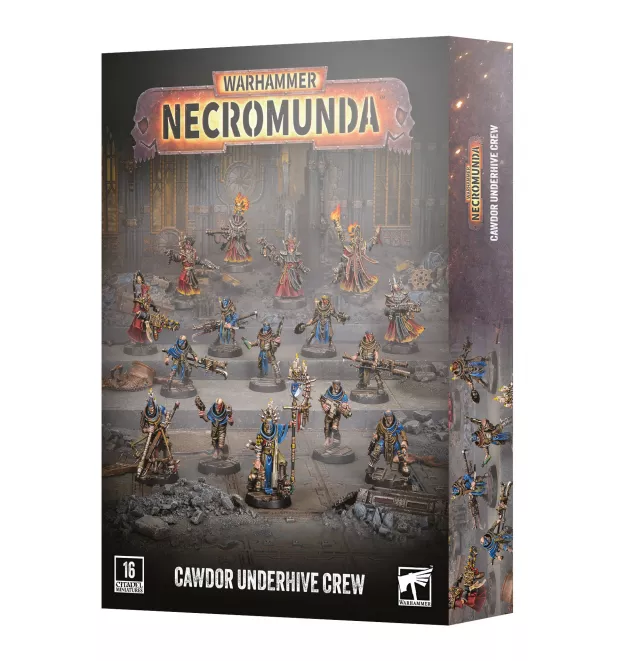 Warhammer Necromunda - Cawdor Underhive Crew (16 figura) - Asztali játék