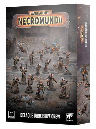Warhammer Necromunda - Delaque Underhive Crew (17 figura)