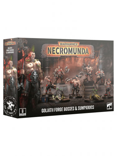 Warhammer: Necromunda - Forge Bosses & Sumpkrocs (8 figura)
