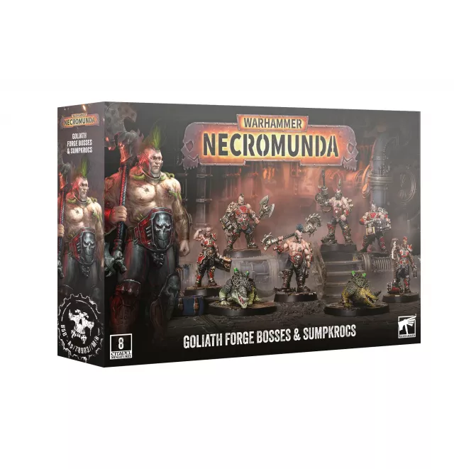 Warhammer: Necromunda - Forge Bosses & Sumpkrocs (8 figura) - Asztali játék