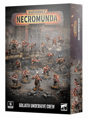 Warhammer Necromunda - Goliath Underhive Crew (16 figura)
