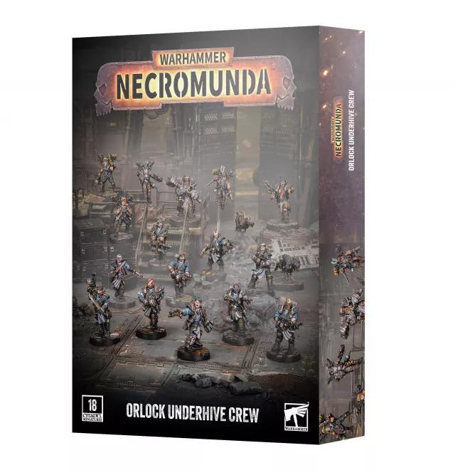Warhammer Necromunda - Orlock Underhive Crew (18 figura) - Asztali játék