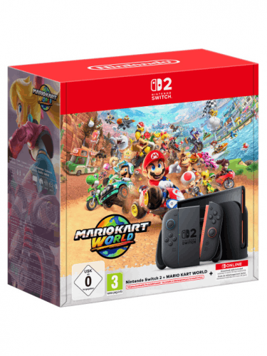 Konzol Nintendo Switch 2 + Mario Kart World + 3 hónapos Nintendo Online (SWITCH2)