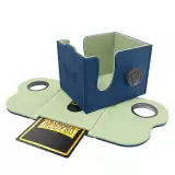 Kártya doboz Dragon Shield - Lock System Dragon Box 100+ - Blue & Mint - Kártyadobozok