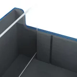 Krabička na karty Gamegenic - Games Lair 600+ Convertible Blue