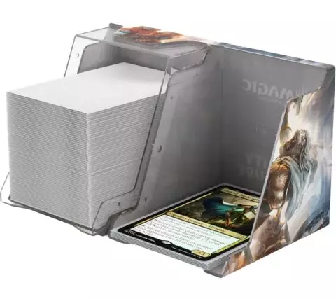 Kártyatartó doboz Gamegenic - Magic: The Gathering - Art Bastion 100+ XL Reality Fracture - Charge the Sanctum - Kártyadobozok