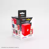 Kártya doboz Gamegenic - Marvel Super Heroes - Bastion 100+ XL Comic Burst Red - Kártyadobozok