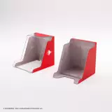 Kártya doboz Gamegenic - Marvel Super Heroes - Bastion 100+ XL Comic Burst Red - Kártyadobozok