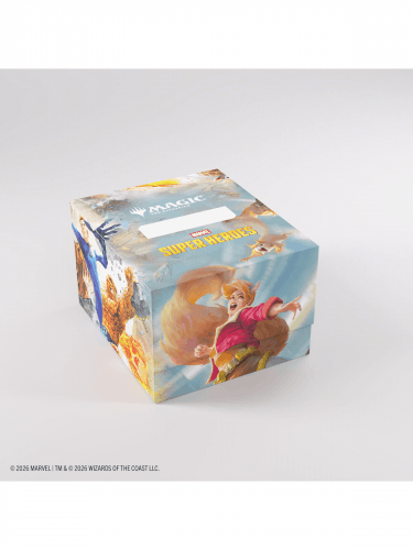 Kártya doboz Gamegenic - Marvel Super Heroes - Soft Crate 100+ XL Sideloading The Fantastic Four/Go Nuts!