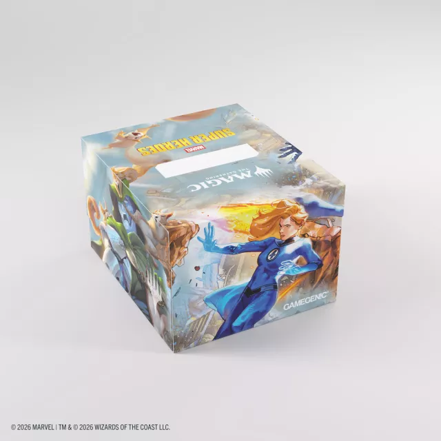 Kártya doboz Gamegenic - Marvel Super Heroes - Soft Crate 100+ XL Sideloading The Fantastic Four/Go Nuts! - Magic The Gathering