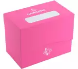 Kártya doboz Gamegenic - Side Holder 80+ Pink - Kártyadobozok