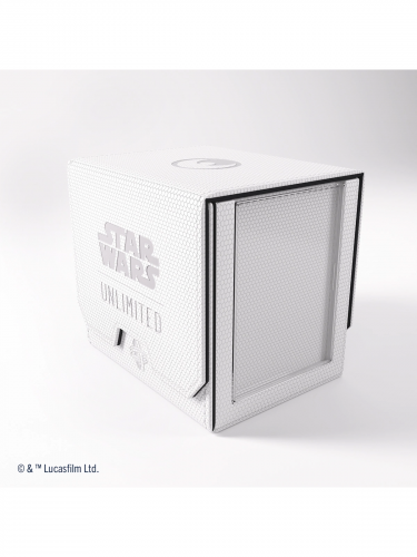 Kártya doboz Gamegenic -  Star Wars: Unlimited Deck Pod White/Black