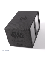 Kártya doboz Gamegenic -  Star Wars: Unlimited Double Deck Pod Black