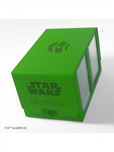 Kártya doboz Gamegenic -  Star Wars: Unlimited Double Deck Pod Green