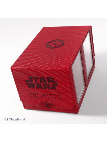 Kártya doboz Gamegenic -  Star Wars: Unlimited Double Deck Pod Red