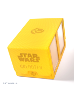Kártya doboz Gamegenic -  Star Wars: Unlimited Double Deck Pod Yellow