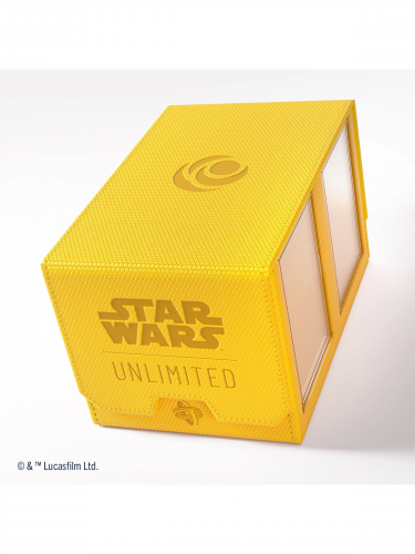 Kártya doboz Gamegenic -  Star Wars: Unlimited Double Deck Pod Yellow