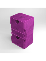 Kártya doboz Gamegenic - Stronghold 200+ XL Convertible Purple