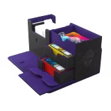 Kártya doboz Gamegenic - The Academic 133+ XL Convertible Black/Purple