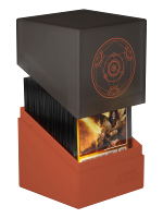 Kártya doboz Ultimate Guard - Boulder Deck Case Druidic Secrets Impetus (Dark Orange) (100+)