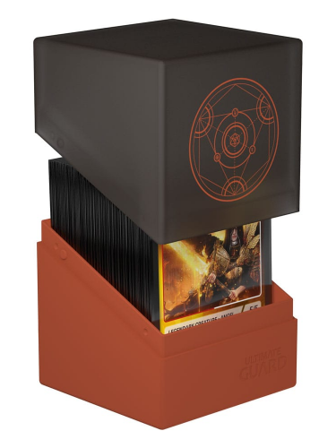 Kártya doboz Ultimate Guard - Boulder Deck Case Druidic Secrets Impetus (Dark Orange) (100+)