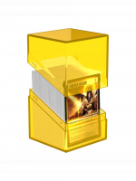 Kártya doboz Ultimate Guard - Boulder Deck Case Clear Amber (100+)