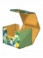 Kártya doboz Ultimate Guard - Floral Places Sidewinder 100+ Bahia Green