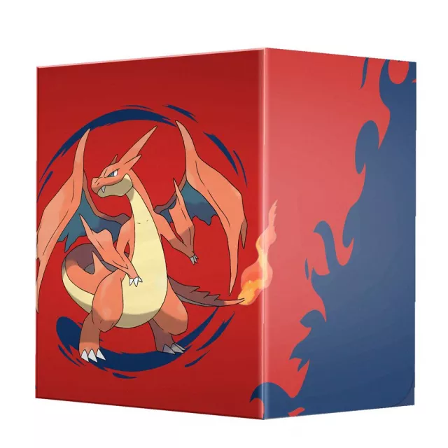 Kártya doboz Ultra Pro - Pokémon Mega Charizard Y 100+ Deck Box - Pokémon TCG