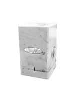 Kártya doboz Ultra Pro - Marble Satin Tower (White/Black)