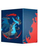 Kártya doboz Ultra Pro - Pokémon Mega Charizard X 100+ Deck Box