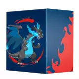 Kártya doboz Ultra Pro - Pokémon Mega Charizard X 100+ Deck Box - Pokémon TCG