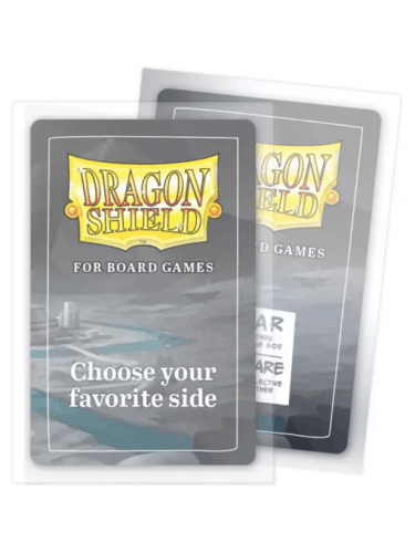 Kártyavédő tokok Dragon Shield - Board Game Sleeves American Mini Clear/Non-Glare (100 db) dupl
