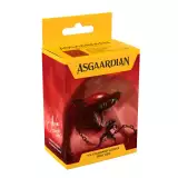 Kártyavédő tokok Dragon Shield - Asgaardian Sleeve: Fiery Red Standard (104 db)