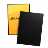 Kártyavédő tokok Dragon Shield - Asgaardian Sleeve: Pure Black Standard (104 db)