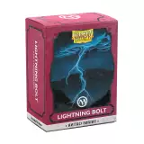 Kártyavédő fóliák Dragon Shield - Brushed Art Retro Series Lightning Bolt (100 db) - Magic The Gathering