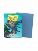 Védőcsomagolás kártyákhoz Dragon Shield - Dual Sleeves Matte Lagoon (100 ks)