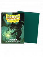 Védőcsomagolás kártyákhoz Dragon Shield - Dual Sleeves Matte Power (metalické) (100 ks)