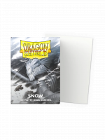 Védőtok kártyákhoz Dragon Shield - Dual Sleeves Matte Snow (100 ks)