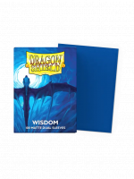 Védőcsomagolás kártyákhoz Dragon Shield - Dual Sleeves Matte Wisdom (100 db)