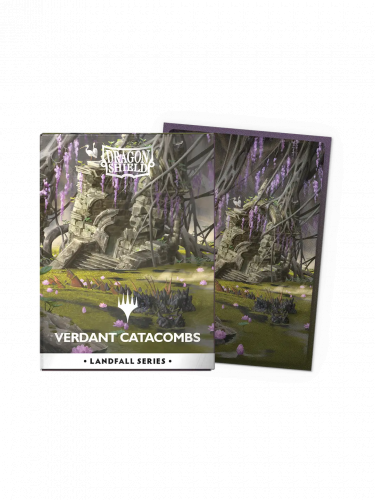 Kártyavédő tokok Dragon Shield - Landfall Series - Matte Dual Sleeves Verdant Catacombs (100 db)