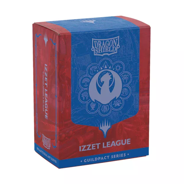 Kártyavédő tokok Dragon Shield - Magic: The Gathering: Izzet League (100 db) - MTG: Ravnica Remastered