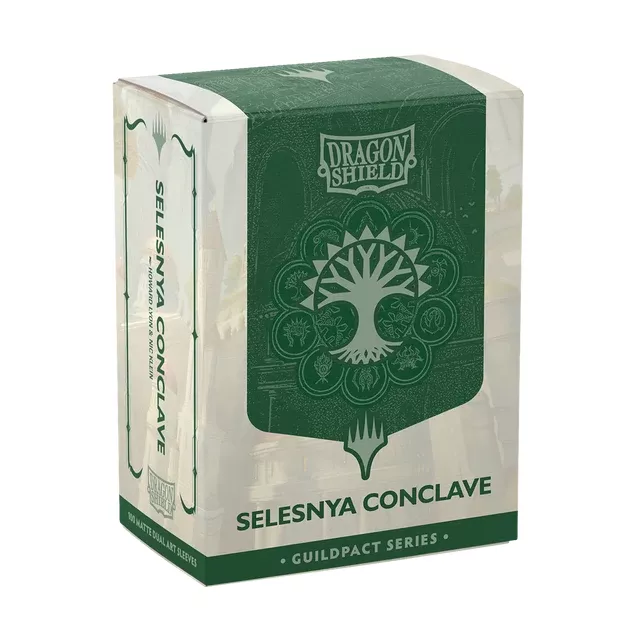Kártyavédő tokok Dragon Shield - Magic: The Gathering: Selesnya Conclave (100 db) - MTG: Ravnica Remastered
