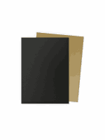 Kártyavédő tokok Dragon Shield - Matte Dual Sleeves Black & Gold (100 db)
