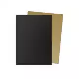 Kártyavédő tokok Dragon Shield - Matte Dual Sleeves Black & Gold (100 db)