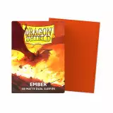 Kártyavédő tokok Dragon Shield - Matte Dual Sleeves Ember (100 db)