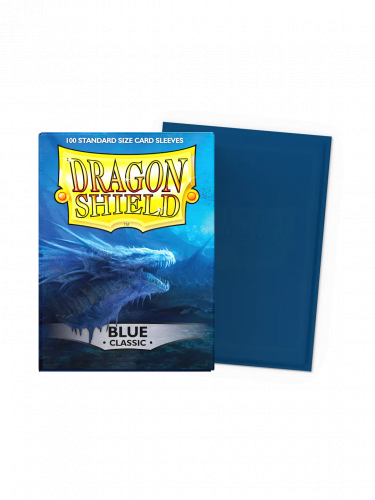 Védőcsomagolás kártyákhoz Dragon Shield - Standard Sleeves Classic Blue (100 db)
